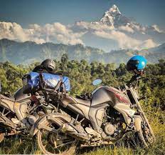 The Himalayas Of Nepal Trip Of A Lifetime With Yamaha Fzs 150cc Bike Trips Mountain Pictures Trip