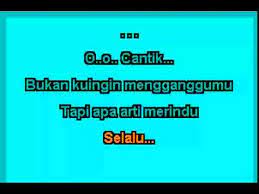 intro: d g d g bm g f#m bm em g gm verse: d a mungkin ini memang bm a jalan takdirku. Cantik Kahitna Karaoke Youtube