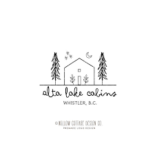 Cabin Logo Cottage Logo House Logo Rustic Logo Nature Etsy In 2020 Minimalist Logo Natural Logo Home Logo