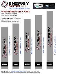 Power Balance Bracelet Size Chart Alert Bracelet