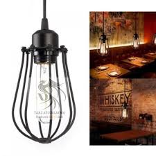 Tarzaydinlatma Tarz Modern Dekoratif Aydinlatma Aydinlatma Cage Tel Kafes Sarkit Sarkit Avize Retro Edison Rustik Ampul Mima Avize Ampul Houzz