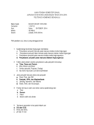 Check spelling or type a new query. Soal Uts Dasar2 Kesling Ganjil 2014