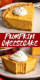 Small No Bake Pumpkin Cheesecake Pumpkin Cheesecake No Bake Pumpkin Cheesecake Mini Dessert Easy