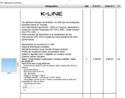 Questionnement Devis Menuiseries K Line Pour Changement Baie Vitree Et Fenetre 42 Messages