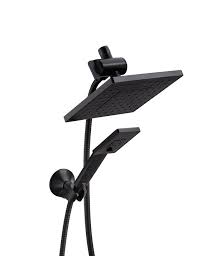 4.4 out of 5 stars with 262 ratings. Shower Hose Bright Showers Rain Shower Head With Handheld Combo Set Includes Wall Mount Suction Bracket 3 Way Water Diverter Mount 5 Ft 9 Inch Round Oil Rubbed Bronze Kitchen Bath Fixtures