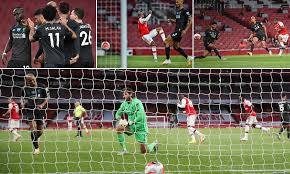 Arsenal 2 1 Liverpool The Champions Stumble Again As Reiss Nelson Rounds Off Gunners Comeback Daily Mail Online