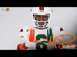 Miami Hurricanes 1 Wide Receiver Secondary Depth Chart