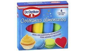 Quality Dr Oetker Gel Food Colour Pack 4 Decorating Writing Kit Buy From Spain Droetker Gel Food Coloring Cake Gel Colorful Cakes