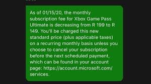 According to microsoft's xbox live status page, this outage is impacting accounts & profile; Xbox Live Gold And Ultimate Are Getting Massive Price Drops In South Africa