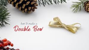 Bower bows from katie bower on vimeo. How To Make A Christmas Bow 4 Ways Personal Creations Blog