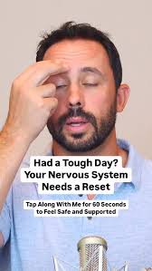 Repost from @thetappingsolution, •, Had a tough day? Your nervous system is  holding onto that stress, but you can reset it., Tapping is like an  emotional and nervous system detox. It helps you release ...