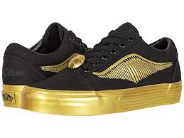 Featuring sturdy canvas uppers with gold foil inspired by the golden snitch™, the vans x harry potter old skool also includes metal eyelets, padded collars for. Vans Vans X Harry Potter Sneaker Collection At Zappos Com Sneaker Collection Vans Sneakers