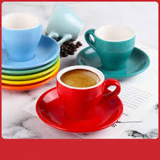 Check out our italian espresso cups selection for the very best in unique or custom, handmade pieces from our drinkware shops. 80ml Espresso Mug Italian Simplicity Color Ceramic Small Capacity Cup And Saucer Set Household Restaurant Coffee Cups With Spoon Coffee Cup Saucer Sets Aliexpress