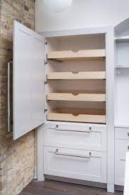 The diy furniture plans to build a bathroom linen tower feature a narrow profile with four drawers and two shelves. Custom Built Small Pantry Built In Linen Closet Diy Woodworking Projects Plans Built In Pantry Kitchen Pantry Cabinets Kitchen Design