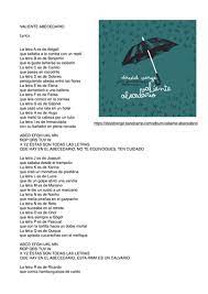 A rite of passage for musicians is having a song on the top 40 hits radio chart. Spanish Alphabet Song With Lyrics Teaching Resources