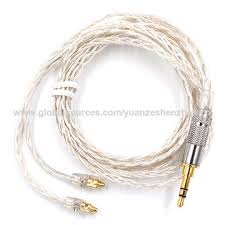 Save on cameras, computers, gaming, mobile, entertainment, largest selection in stock Kz Earphones Mmcx Interface Silver Plated Upgrade Wire 3 5mm Braided Headphone Cable Diy Music Global Sources