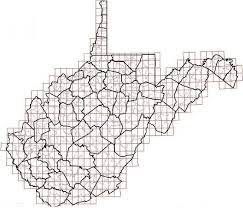 West Virginia Elevation Map Topographic Maps