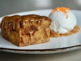 Indulge in autumn flavors at Chroma • Enjoy our Pumpkin Bread Pudding now  for limited time✨ #chroma #fallflavors #chromalakenona #lakenona  #falldesserts