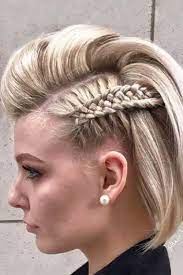 20 Stunning Diy Prom Hairstyles For Short Hair Pinterest Life Club Braids For Short Hair Prom Hairstyles For Short Hair Short Hair Styles