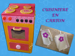 Cuisiniere En Carton Petites Explications La Fabrique De Julie Carton Tuto Cartonnage Cartonnage