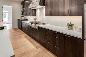 Modern farmhouse kitchens are all about entertaining and hosting gatherings while the predominant color scheme of modern farmhouse kitchens skews neutral — like the white cabinets and white. 75 Beautiful Farmhouse Kitchen With Dark Wood Cabinets Pictures Ideas July 2021 Houzz
