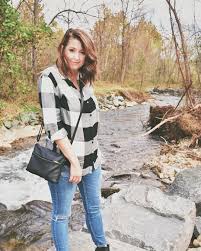 Black And White Flannel Outfit Women Flannel Outfit Fall Fashion Black And White Flannel Shirt Black And White Flannel Flannel Outfits Fashion