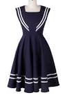Navy Sailor Dress - m