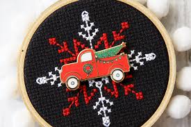 Maybe you would like to learn more about one of these? Christmas Cross Stitch Pattern Quilting Flamingo Toes