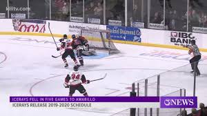 Corpus Christi Icerays Release 2019 20 North American Hockey League Regular Season Schedule Kiiitv Com