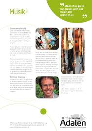 Får du beskeden 'pris ikke tilgængelig', skyldes det at denne efterskole endnu ikke har indtastet deres ugepris for det pågældende skoleår. Musik Linjefagsbrochure By Efterskolen Adalen Issuu
