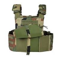 Tactical Bullet Proof Plate Carrier Vest (for Ordnance Issue Plates) -  Indian Army Camo