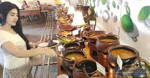 Ada oseng pare, oseng daun pepaya, sayur tempe dan terong, botok mlanding dan garang asem. Asyiknya Makan Prasmanan Dengan Menu Khas Jawa Di Rm Omah Kuno Di Pati Jateng Live