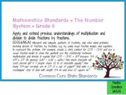 Math Common Core Standards Grade 6 Full Size Binder Flip Chart