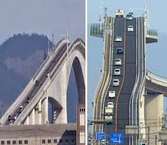 Mar 25, 2021 · eshima ohashi was built in place of a drawbridge that used to be there. This Is The Eshima Ohashi Bridge In Japan Nicknamed The Roller Coaster Bridge Because Of Its Steep Incline Mindblowing