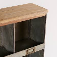 Fir Shelving Unit With 12 Compartments Timeo Maisons Du Monde Maison Du Monde Etagere Mobilier De Salon