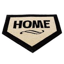 Look What I Found At Uncommongoods Home Plate Doormat For 22 Uncommongoods Door Mat Mens Gifts Welcome Mats