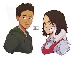 Lyra And Will Fanart By Doonadraws Hisdarkmaterialshbo Dark Material His Dark Materials His Dark Materials Trilogy