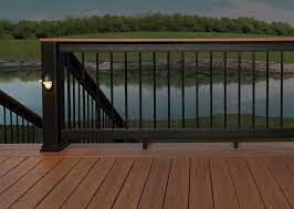 Deck Railing Systems For Composite Decking Timbertech Railings Outdoor Building A Deck Deck Railing Design