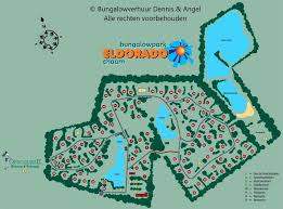 Klik op de plattegrond hiernaast om een groter beeld te krijgen van het. Parkinformatie Bungalowverhuur Eldorado Chaam