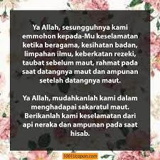 10 Himpunan Doa Selamat Dan Doa Dipermudahkan Urusan 1001 Ucapan