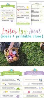 I'm sure you're gonna playing or organizing these easter egg hunt games. Easter Egg Hunt Ideas For Kids Free Printable Clues