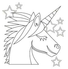 Download and print free unicorn emoji coloring pages. Top Five Unicorn Emoji Coloring Pages