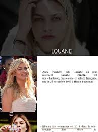 It was the most sold album in france the week of march 8, 2015 with 60,370 copies sold and was certified gold after the first week. Louane Pptx