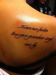 Inspirational quote tattoos give you a boost because it is an inspiration that you connect with on a deep level. Angel Girl Hot Tattoo Word Tattoos Tattoo Quotes Love Tattoos