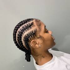 Simple, modern and trendy, straight back cornrow braids can be achieved. Scooper 011 News Ladies See Stunning Straight Back Braided Hairstyles That Will Make You Look Gorgeous