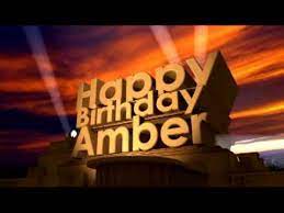 Amber is making the best party in the city today, and you would like to complete her happiness and make surprise for her in the special way. Happy Birthday Amber Youtube