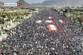 طوفان میلیونی یمنی‌ها و تبریک پیروزی ایران + عکس