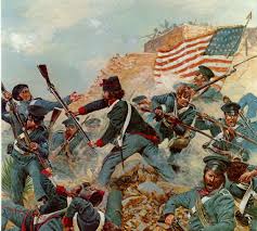 Detail Of A Painting By Don Troiani Showing The Fierce Resistance Of The Last San Patricio Standing At The Conv Mexican American War Us Mexican War Mexican War