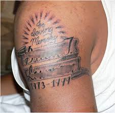 The in loving memory tattoos are deeply personal and meaningful. In Loving Memory Tattoo Tattoopictureart Com