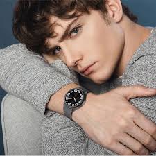 ASENIE Magnetic Leather Strap for Samsung Galaxy Watch 5 Pro  45mm/44mm/40mm, Adjustable Magnetic Watch Band for Samsung Galaxy Watch 4  44mm 40mm (dark gray) : Amazon.ae: Electronics